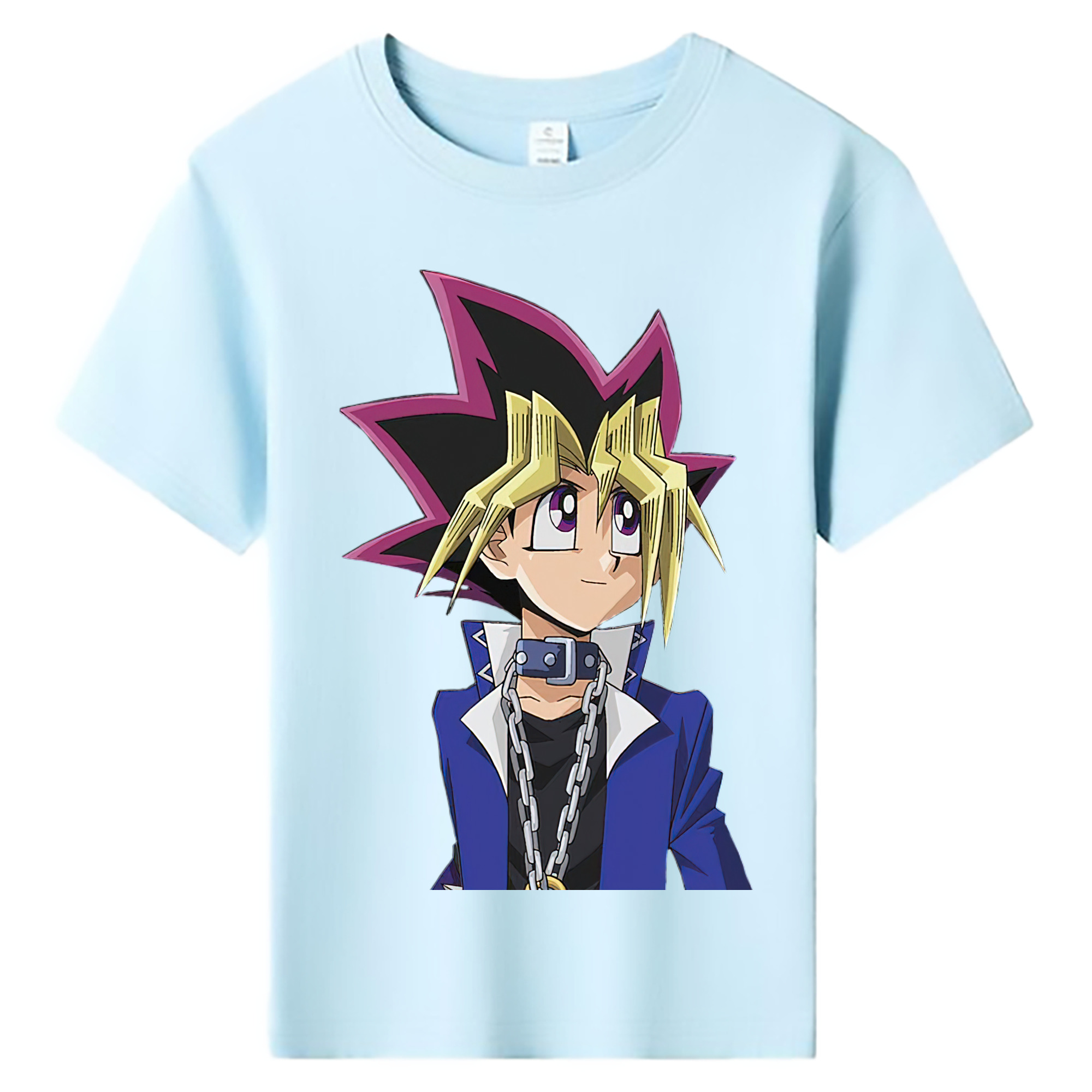 （画像用） 遊☆戯☆王 Yu-Gi-Oh! 綿100％キッズTシャツ（フロントプリント）
